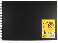 DERWENT BLACK BOOK SPIRALA A3 200G 40ARK 2300381
