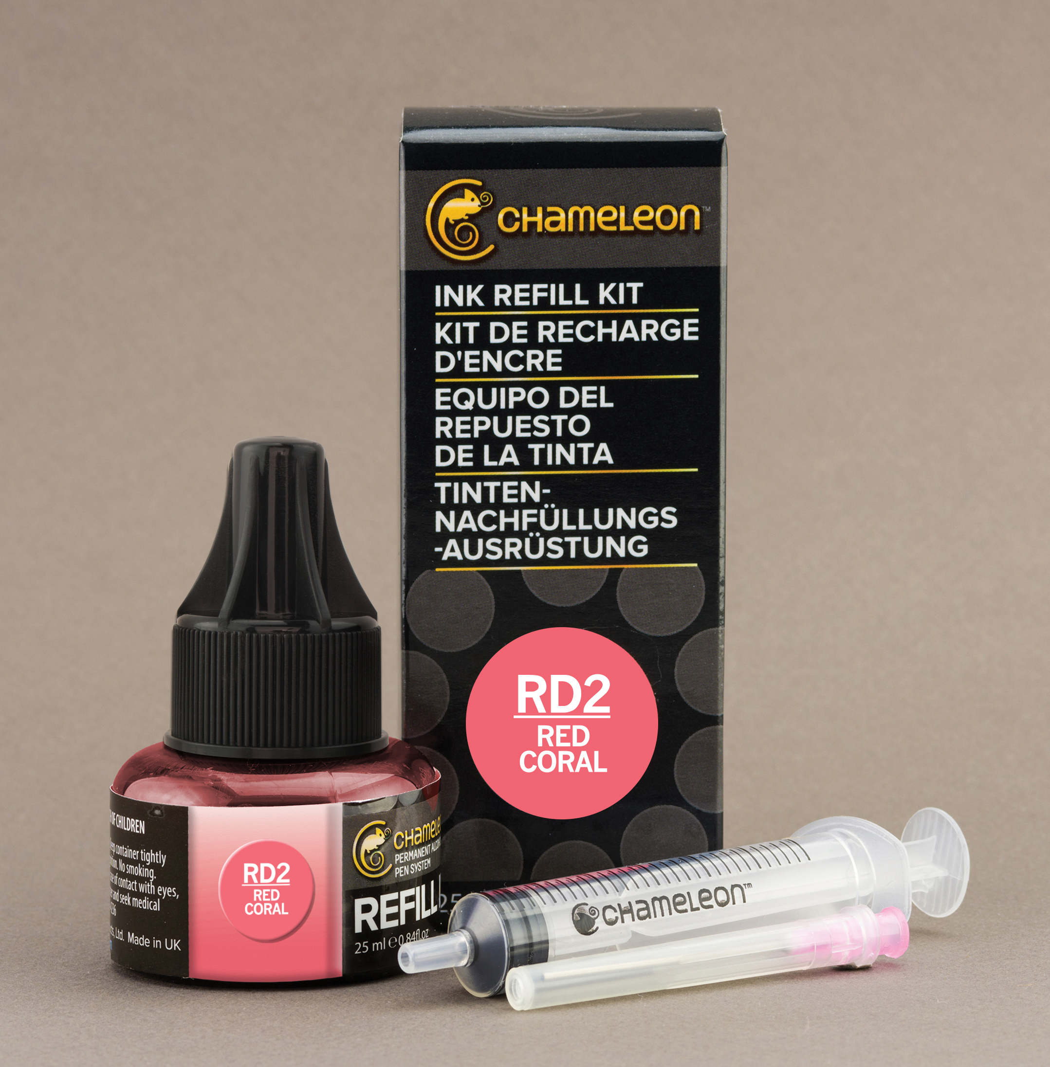 TUSZ CHAMELEON 25 ML   RD2   RED CORAL
