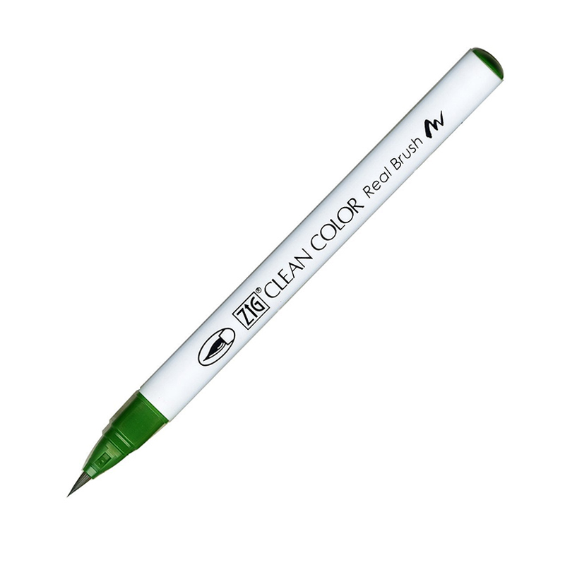 ZIG CLEAN COLOR REAL BRUSH - DEEP GREEN  044