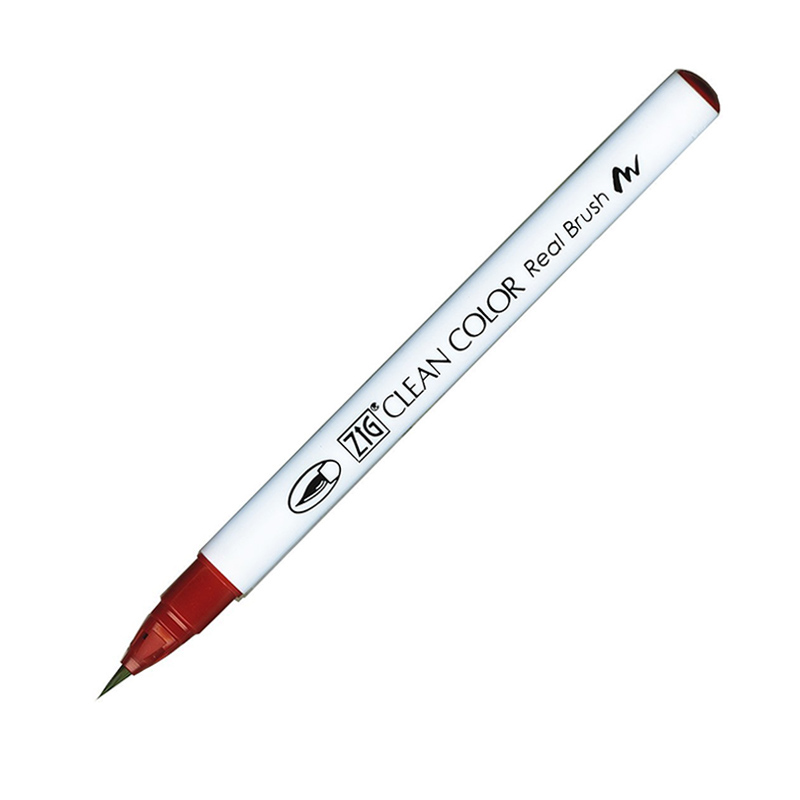 ZIG CLEAN COLOR REAL BRUSH - DEEP RED  260