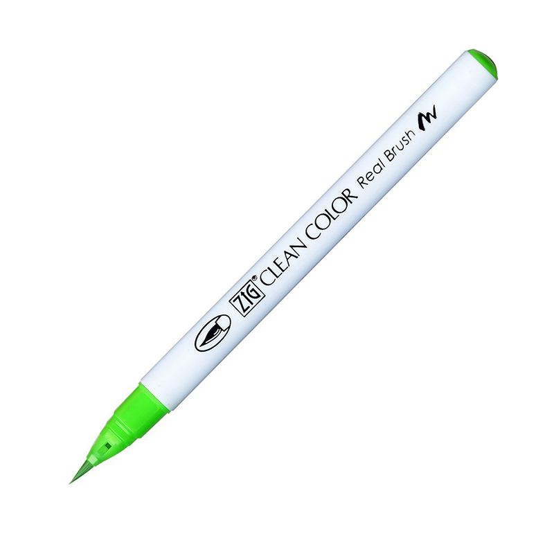 ZIG CLEAN COLOR REAL BRUSH - FL.GREEN  004
