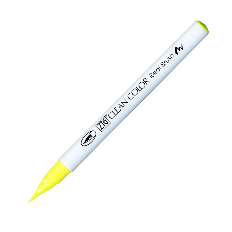 ZIG CLEAN COLOR REAL BRUSH - FL.YELLOW  001